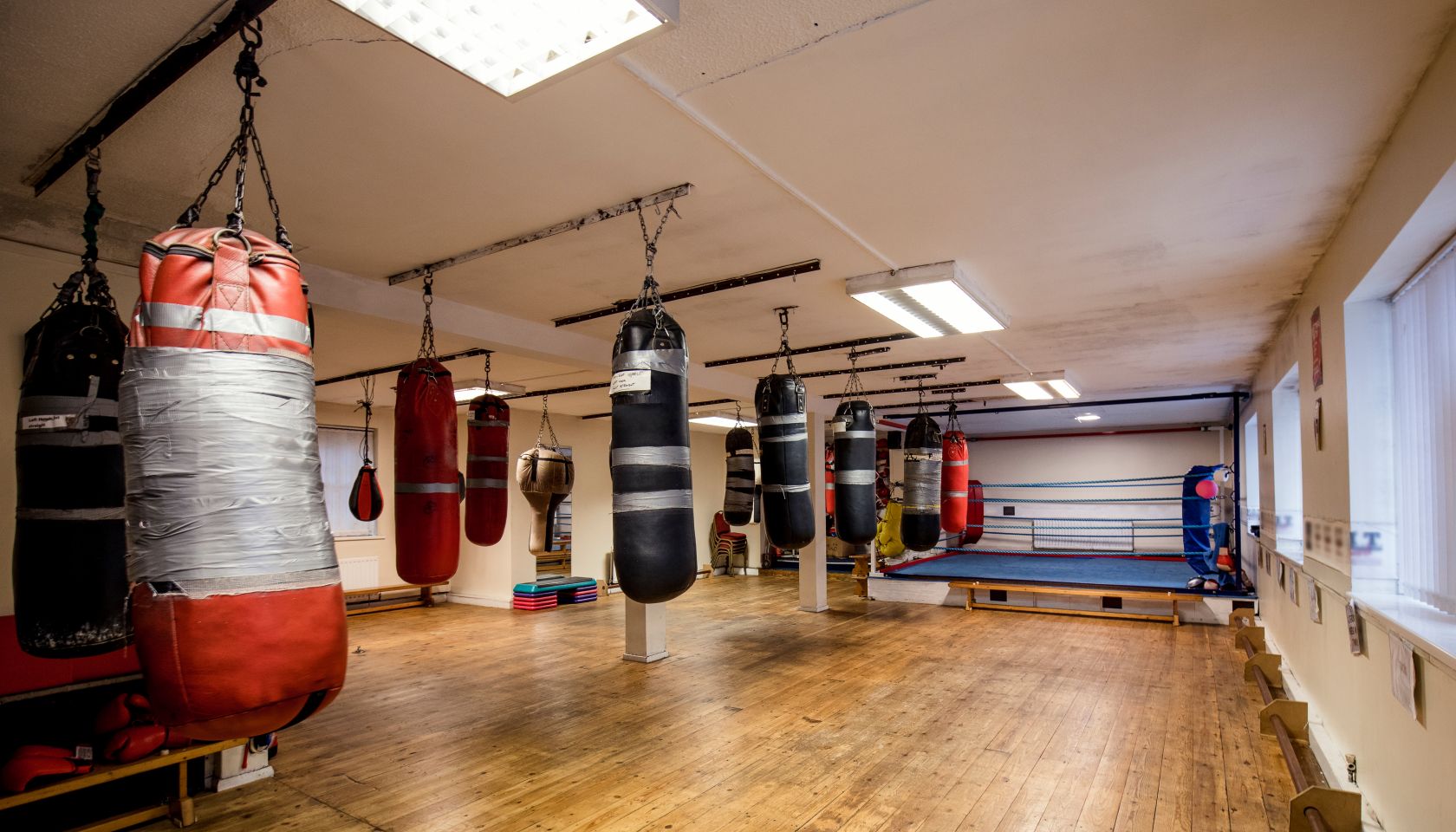 Boxing Ring and Fitness Gym