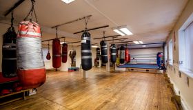 Boxing Ring and Fitness Gym