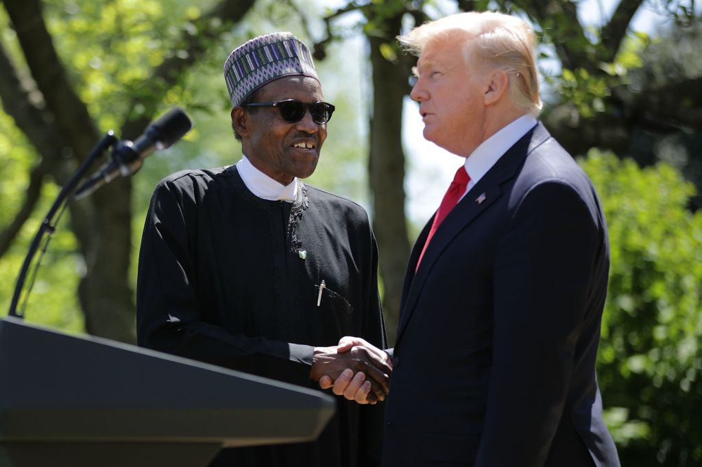 Trump And Nigerian President Buhari Hold Joint Press Conference In Rose Garden