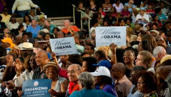 USA - Election 2012 - First Lady Michelle Obama Speaks To Grassroot Supporters in Fort Lauderdale