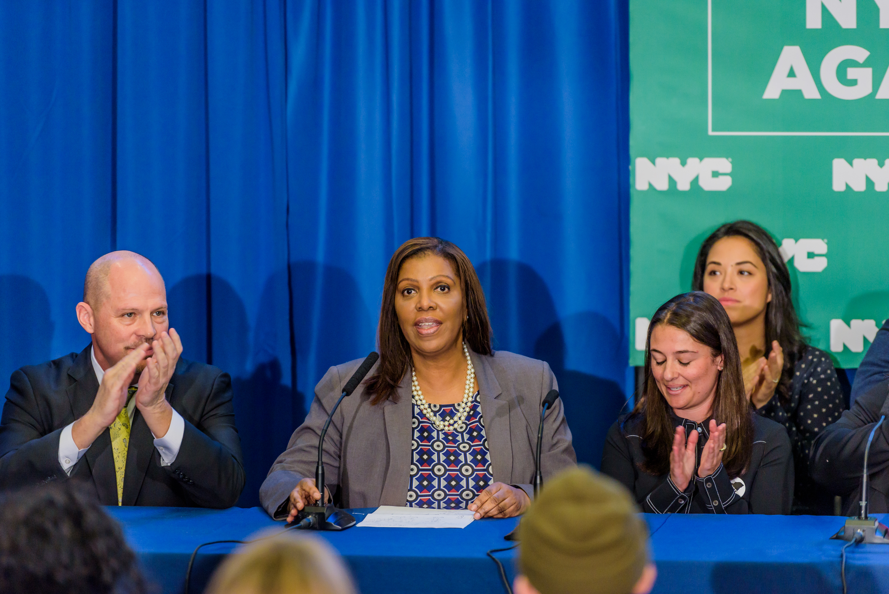 Tish James, NYC Public Advocate and NYCERS Trustee - Mayor...