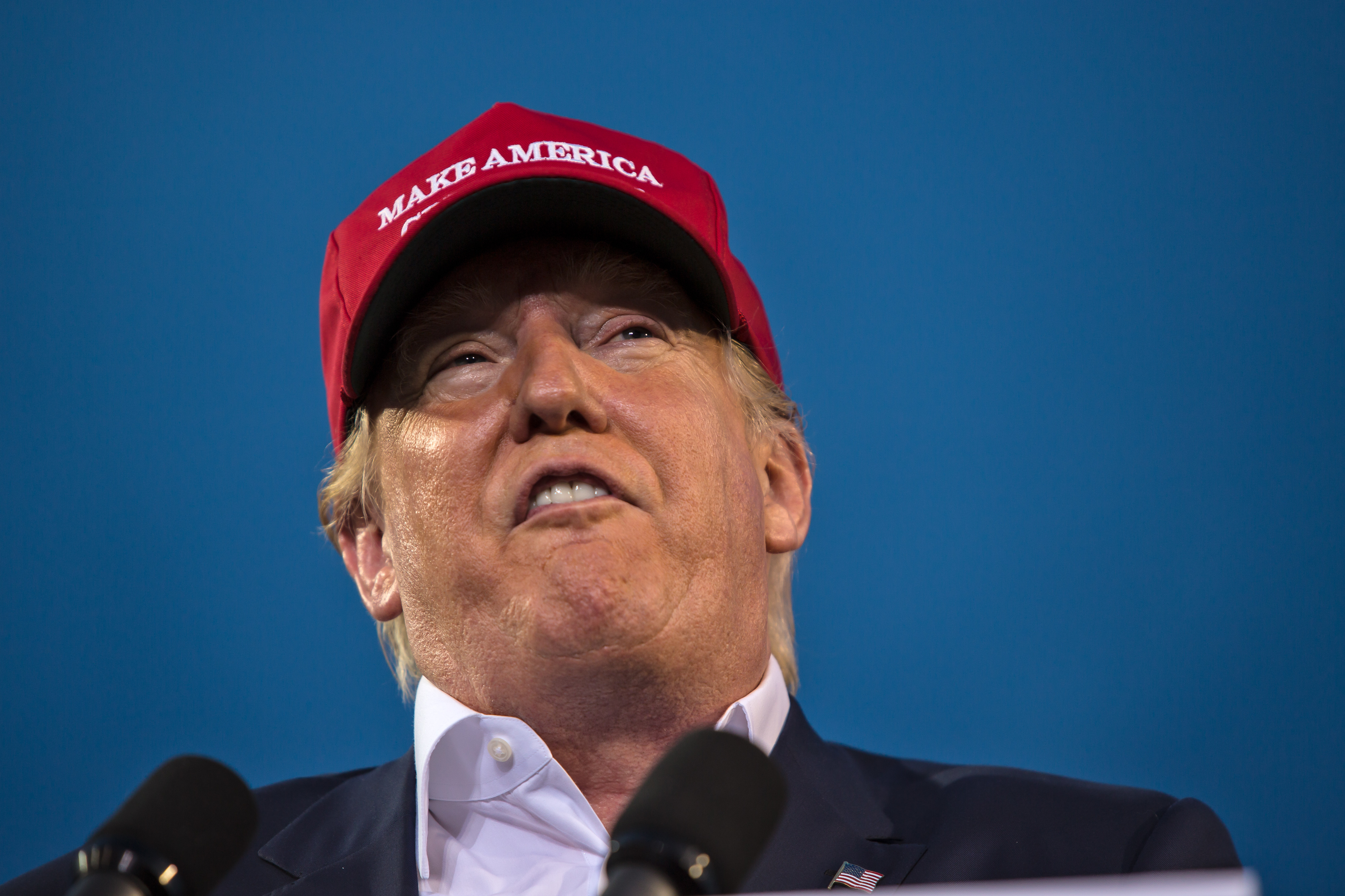 Republican Presidential Candidate Donald Trump's Rally in Mobile Alabama