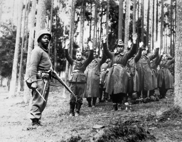 Nazis Captured in the Forest