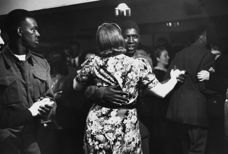 African-American Soldiers at London Dance Hall