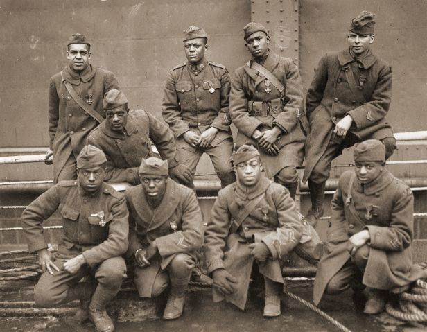 African-American soldiers in WWI