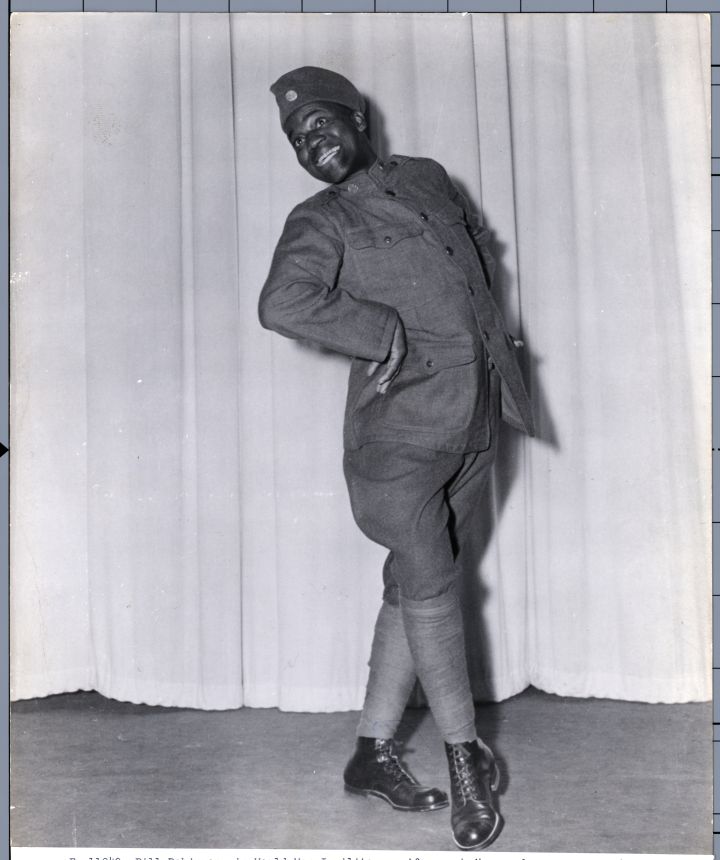 Bill Robinson In Military Uniform