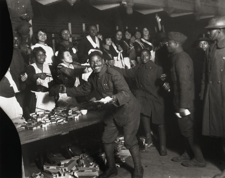 Cigarette Table At Dinner For Infantry