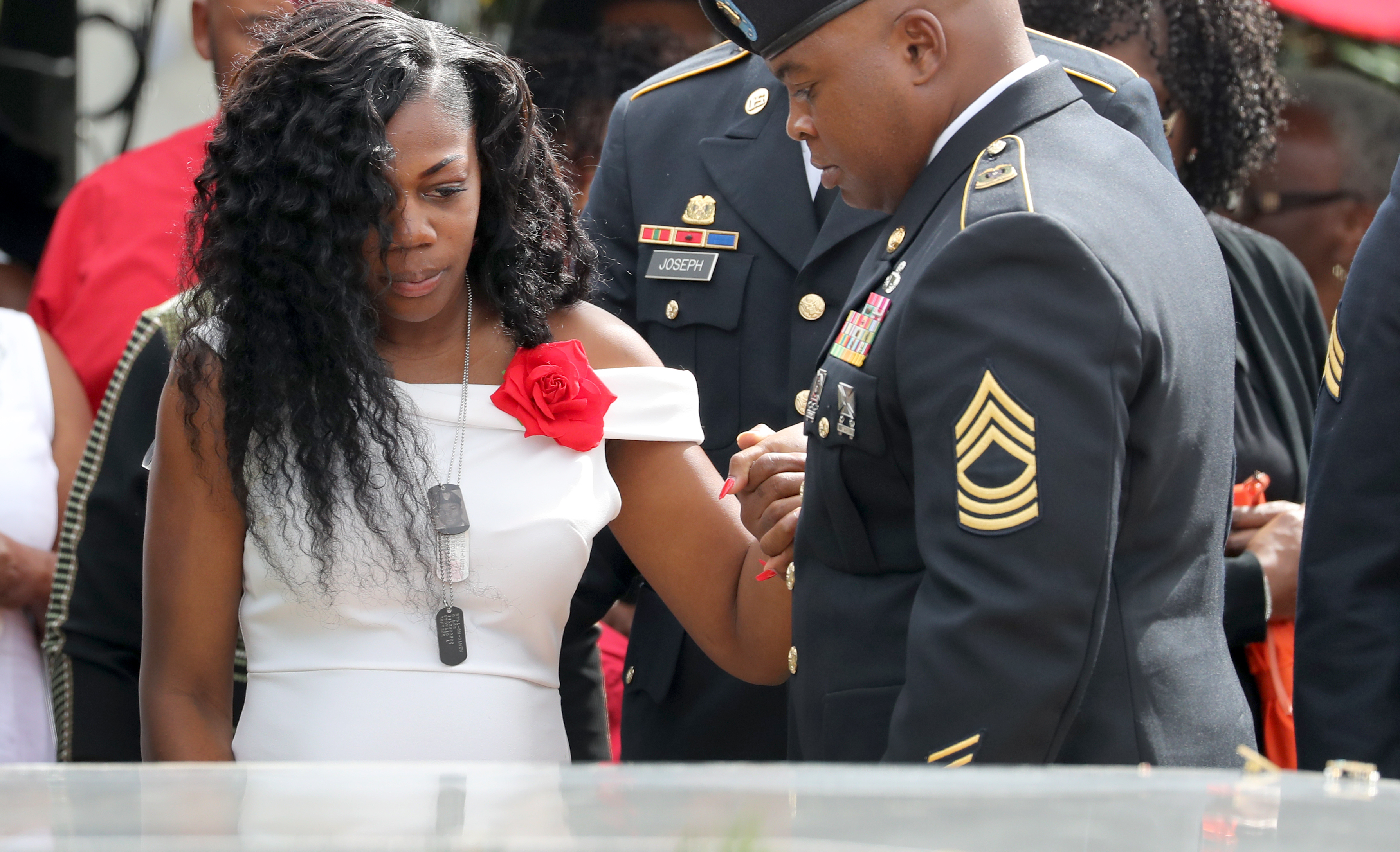 Funeral for Sgt. La David Johnson