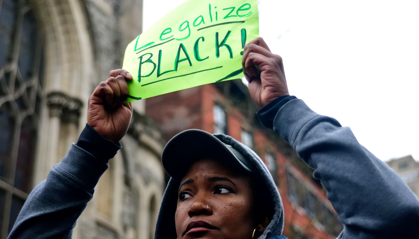 Anti-Racism Protest at Starbucks in Philadelphia, PA