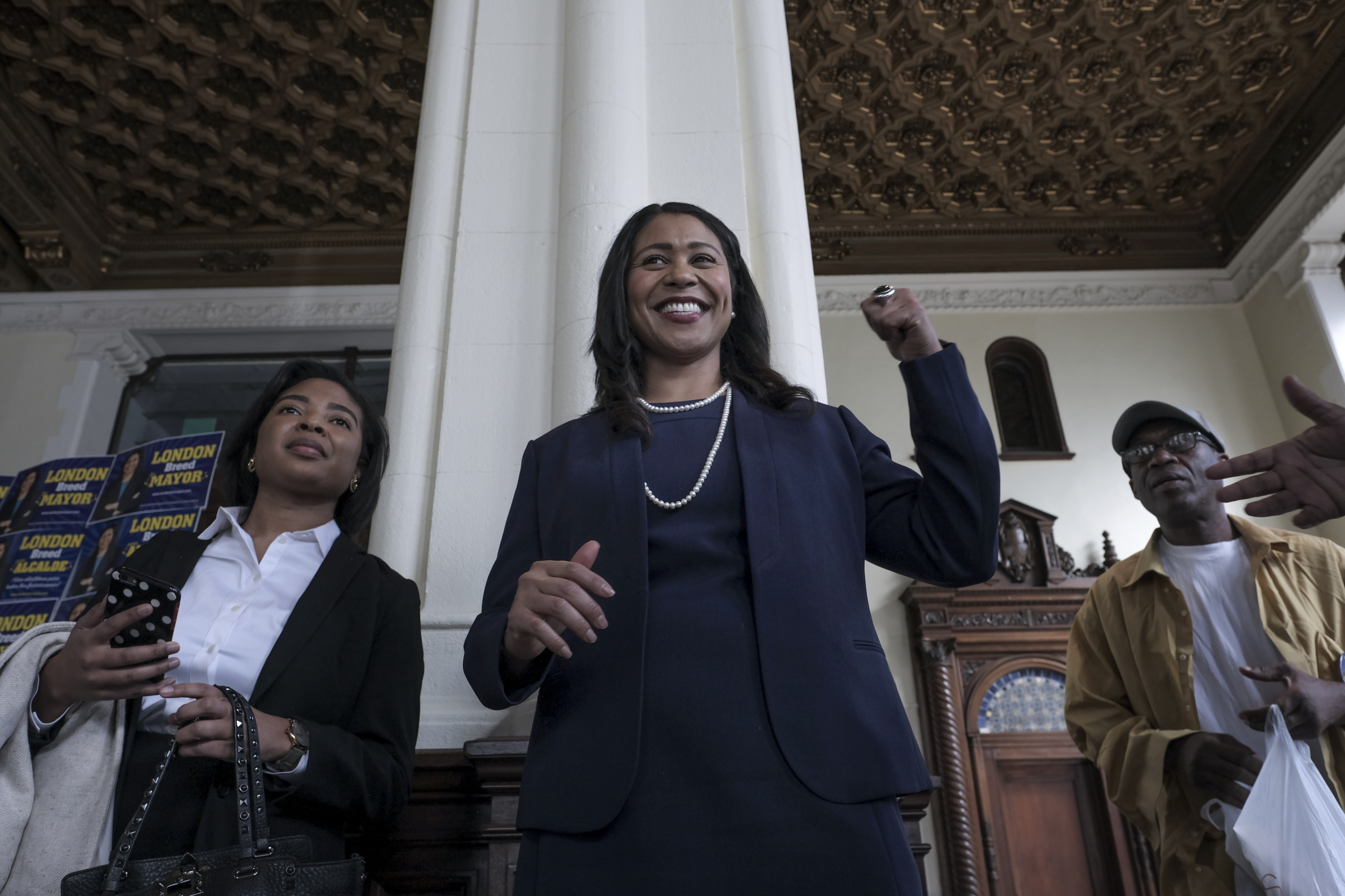 SAN FRANCISCO, CA - MARCH 8: London Breed, candidate for San Fr