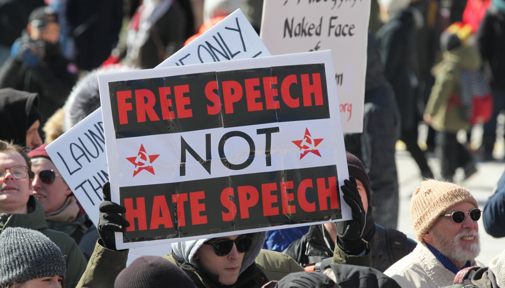 Pro and Anti Muslim Rally in Toronto
