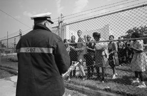 Caged Protesters