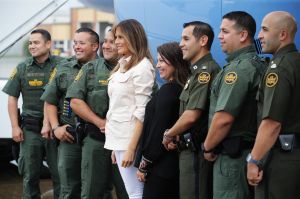 First Lady Melania Trump Visits Immigrant Detention Center On U.S. Border