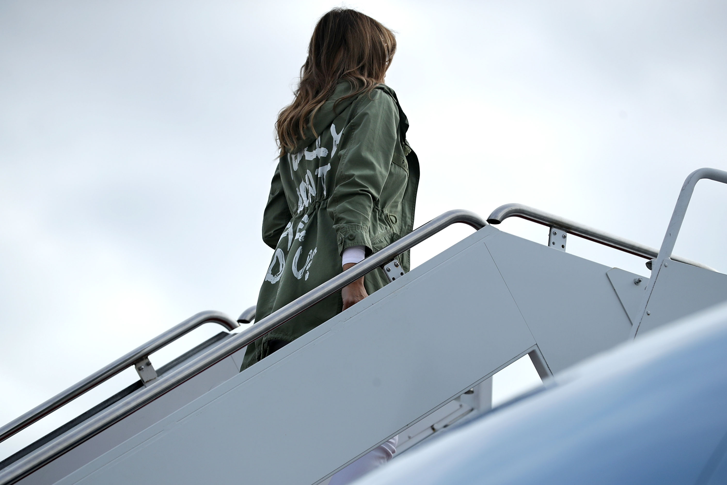 First Lady Melania Trump Visits Immigrant Detention Center On U.S. Border