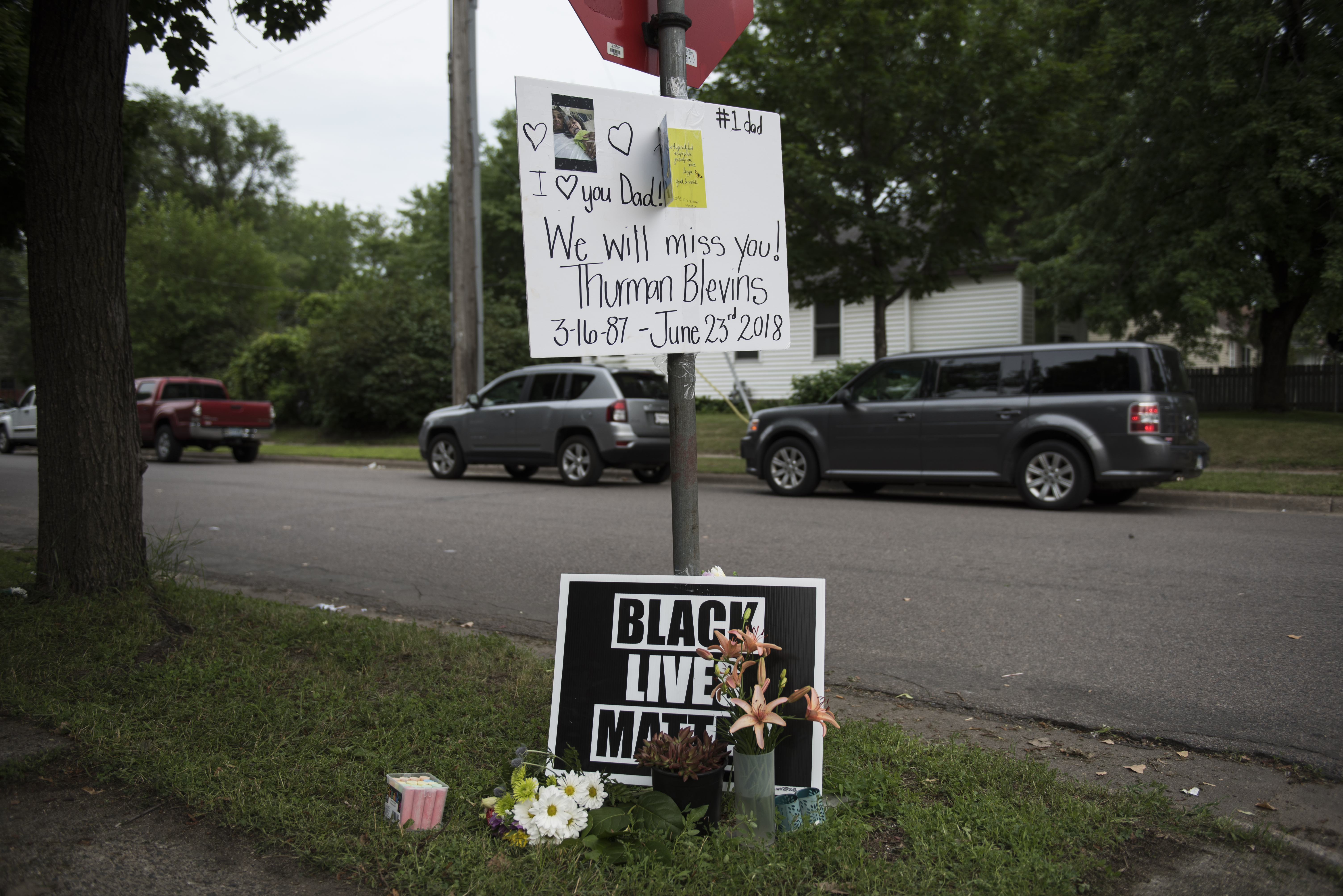 Minneapolis Community Holds Vigil For Man Shot And Killed By Police