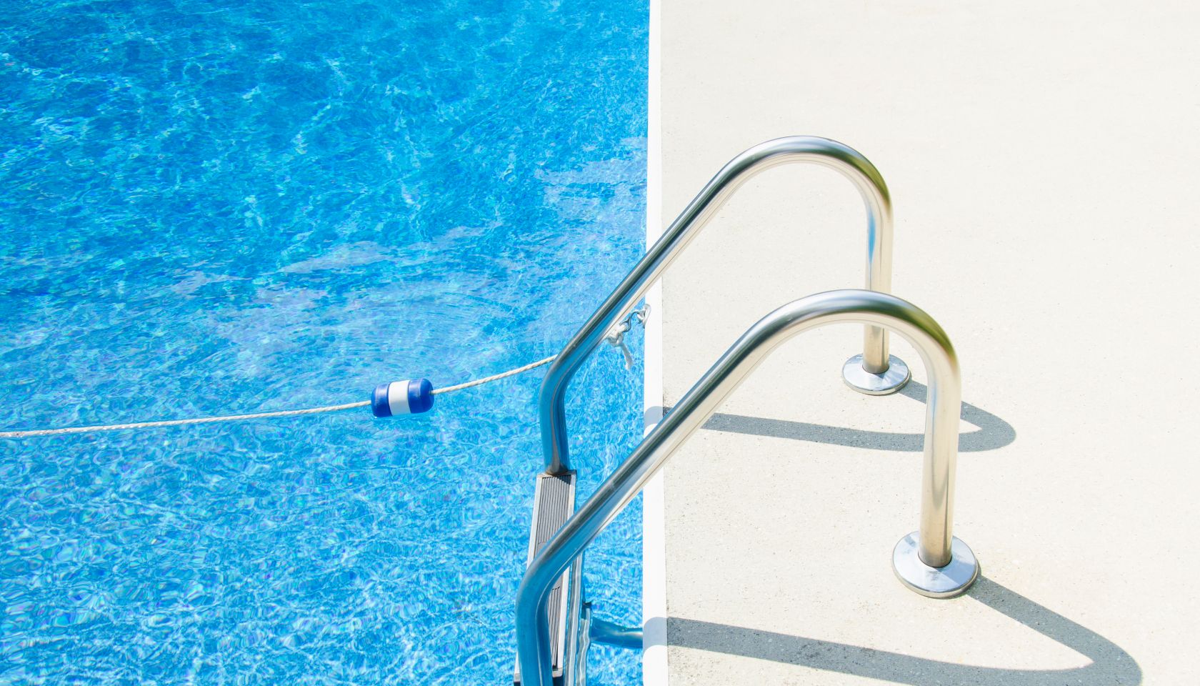 Edge of swimming pool