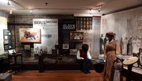 ALEXANDRIA, VA - DECEMBER 12: Slavery exhibits at the Freedom H
