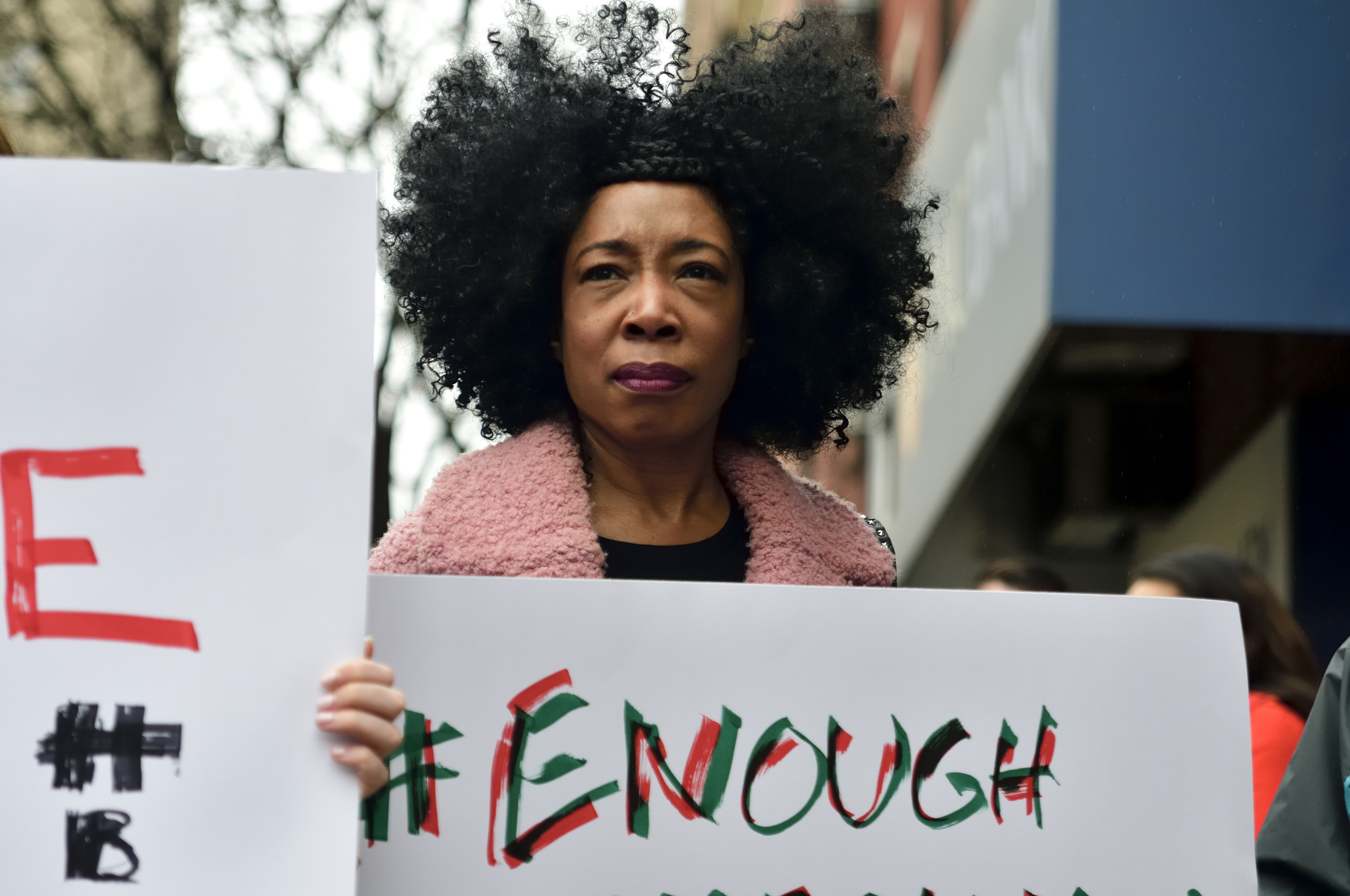 Anti-Racism Protest at Starbucks in Philadelphia, PA
