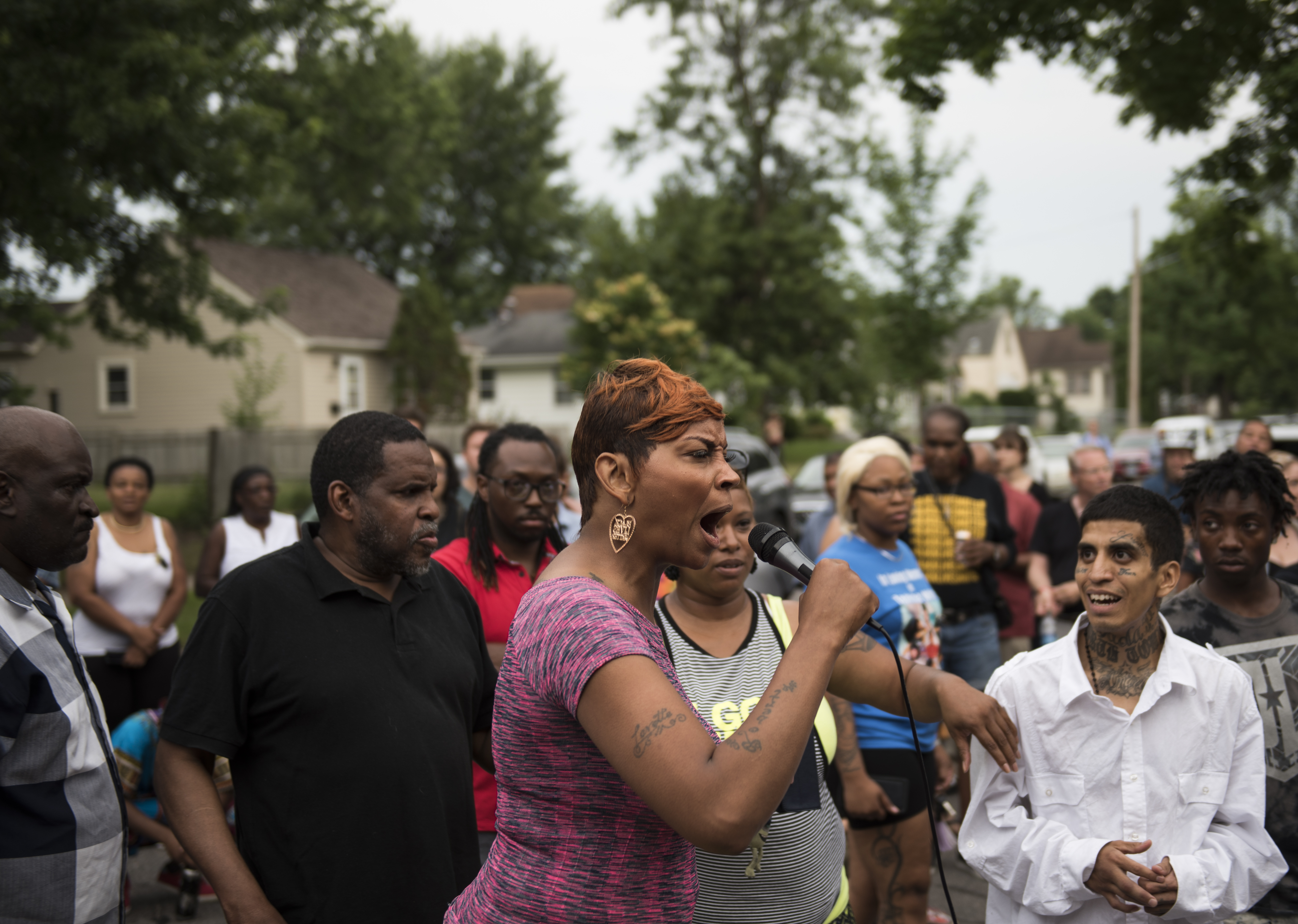 Minneapolis Community Holds Vigil For Man Shot And Killed By Police