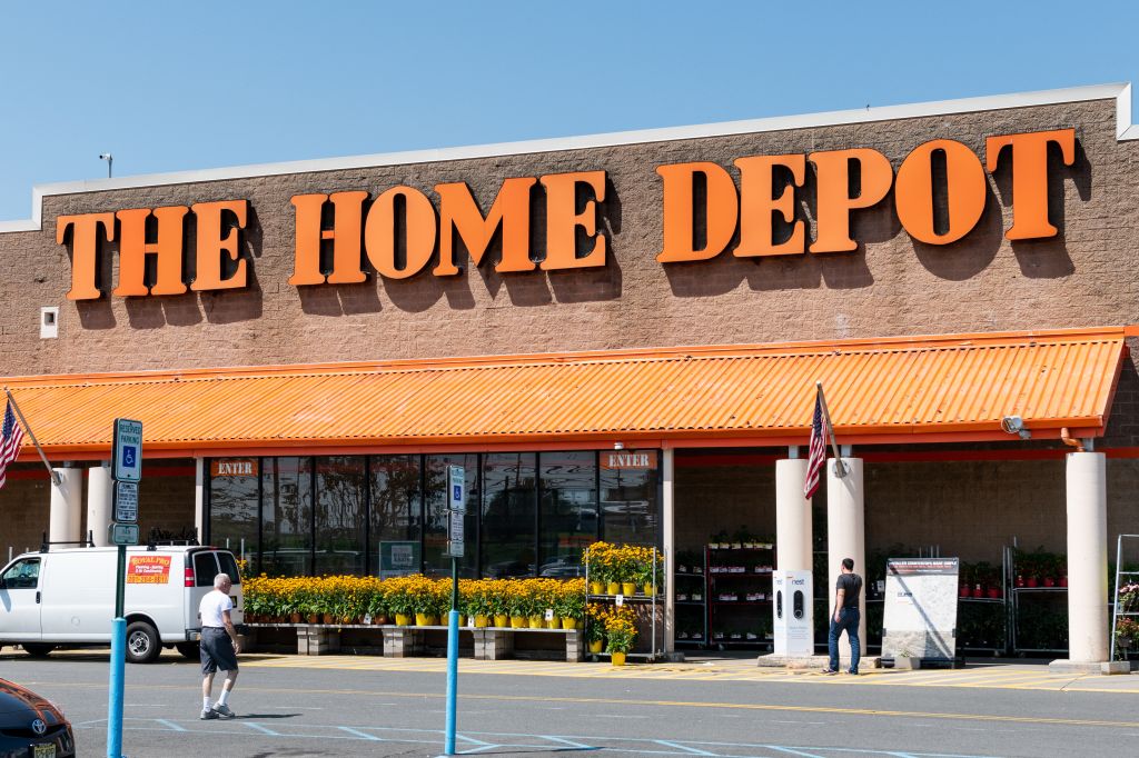 Home Depot store in Totowa, New Jersey...