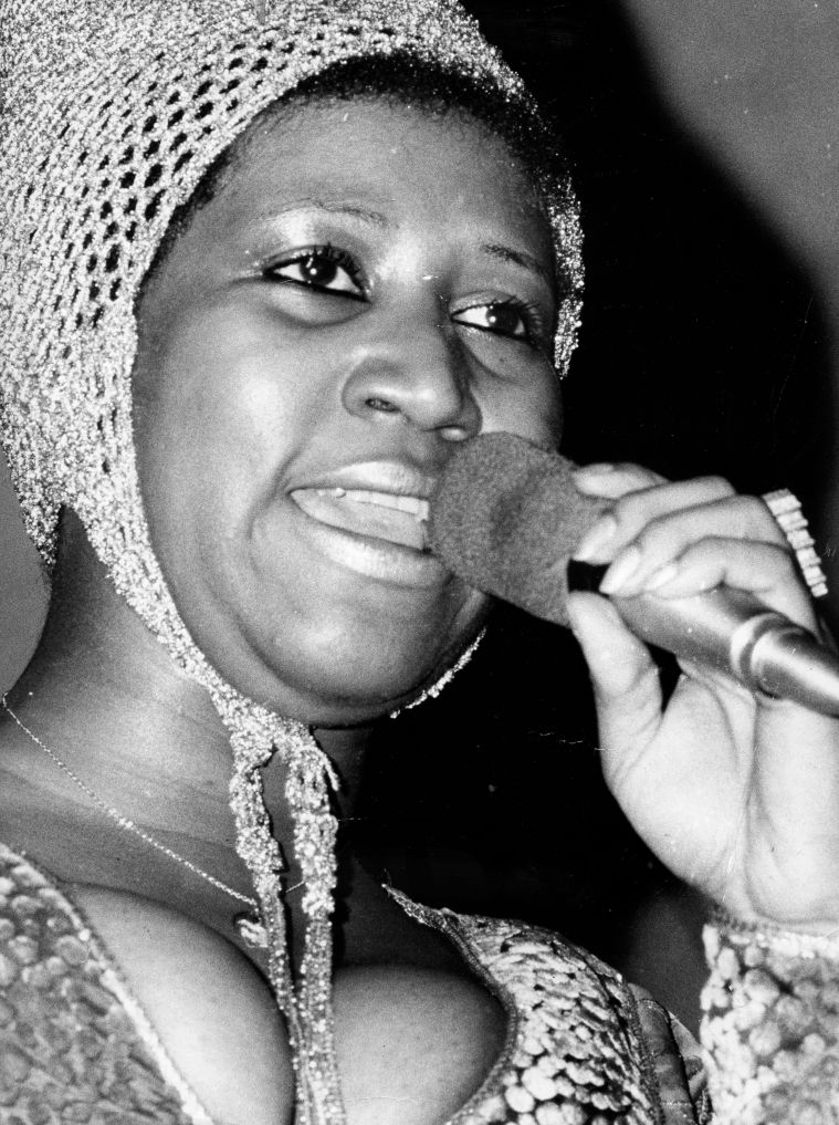 Aretha Franklin In Boston In 1971