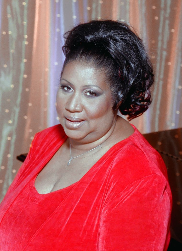 Aretha Franklin Portrait Session