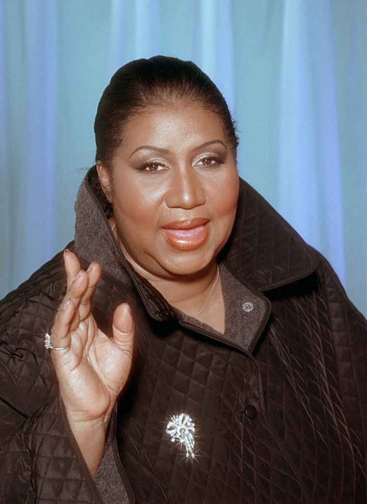 Aretha Franklin Portrait Session