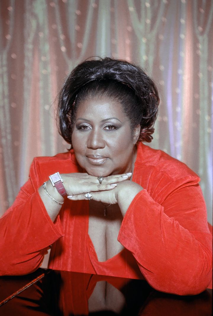 Aretha Franklin Portrait Session