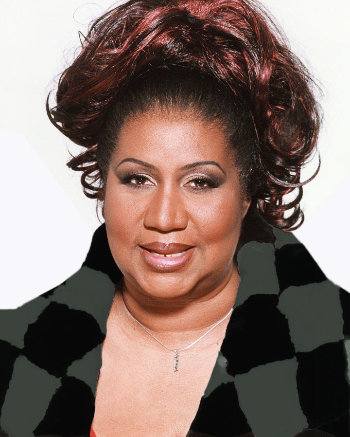 Aretha Franklin Portrait Session