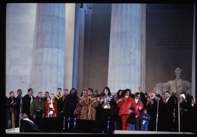 Inauguration of President Clinton in 1993