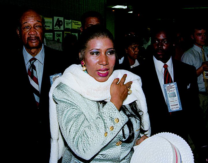 Aretha Franklin at The Democratic National Convention