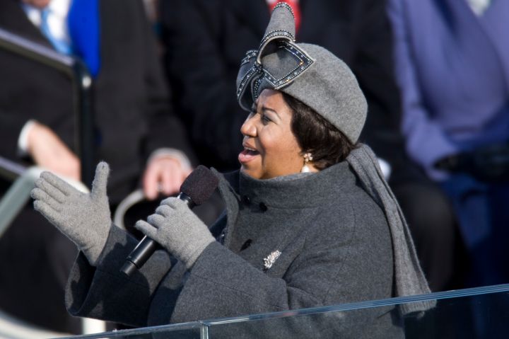 USA - Presidential Inauguration - Aretha Franklin Performs