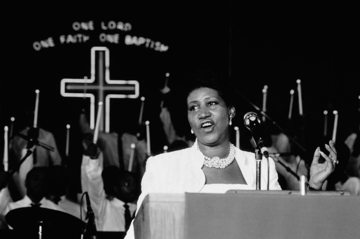 American Gospel Singer Aretha Franklin