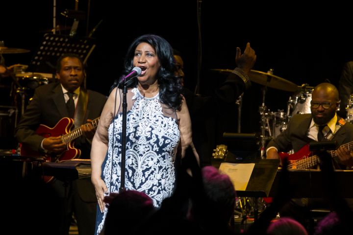 Aretha Franklin concert in Austin