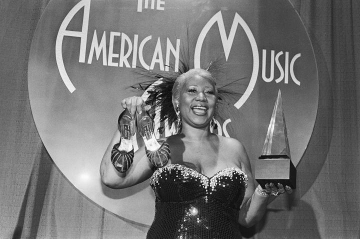 Aretha Franklin at American Music Awards