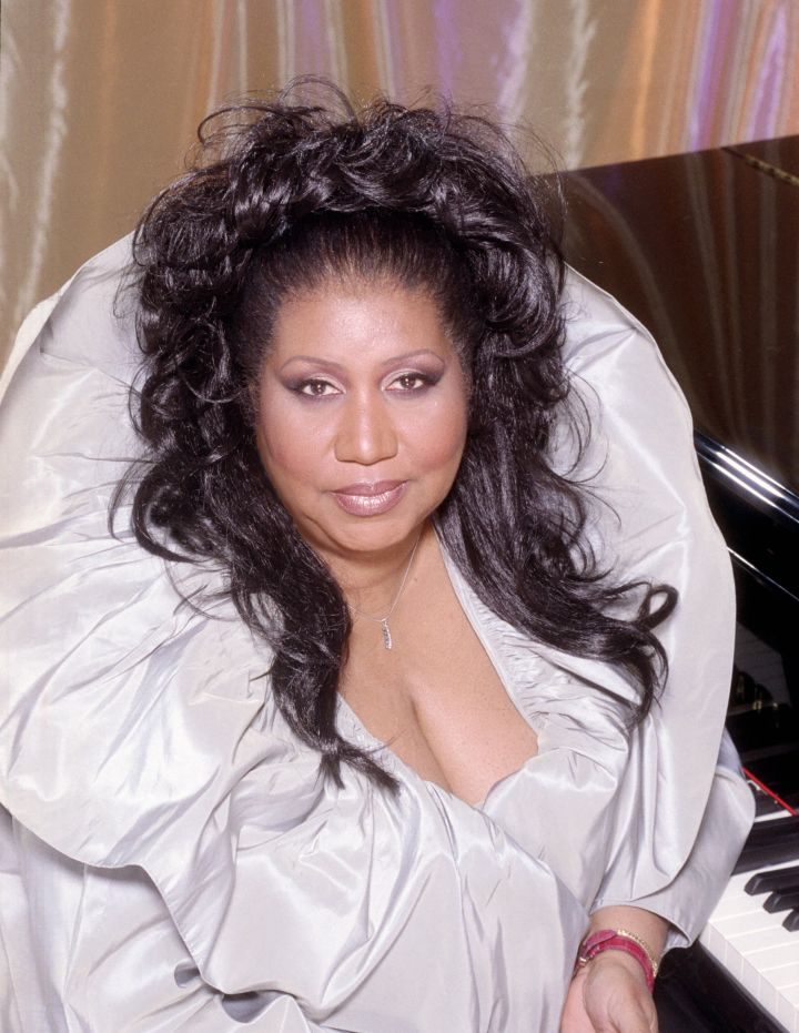 Aretha Franklin Portrait Session