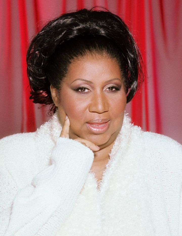 Aretha Franklin Portrait Session