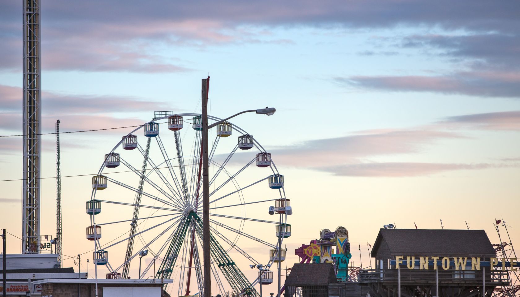 Remaining Structures in Seaside Heights New Jersey After Sandy