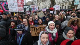 BRITAIN-US-POLITICS-DEMONSTRATION-PROTEST-WOMEN'S MARCH-RIGHTS