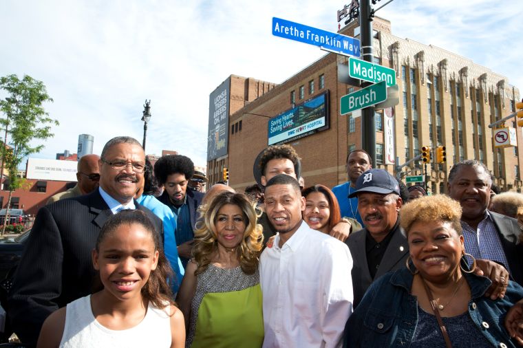 Aretha Franklin Street Naming