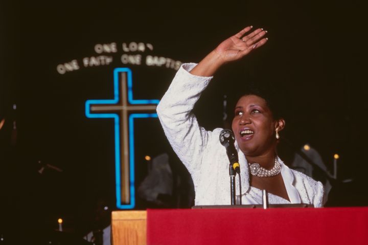 American Gospel Singer Aretha Franklin