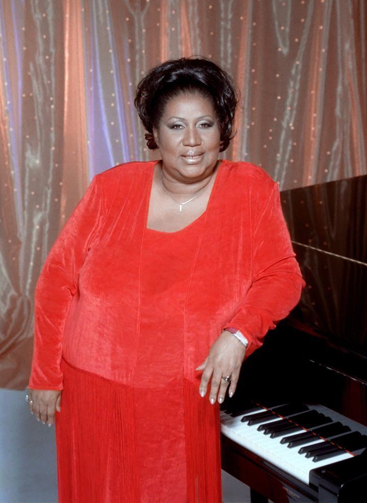 Aretha Franklin Portrait Session