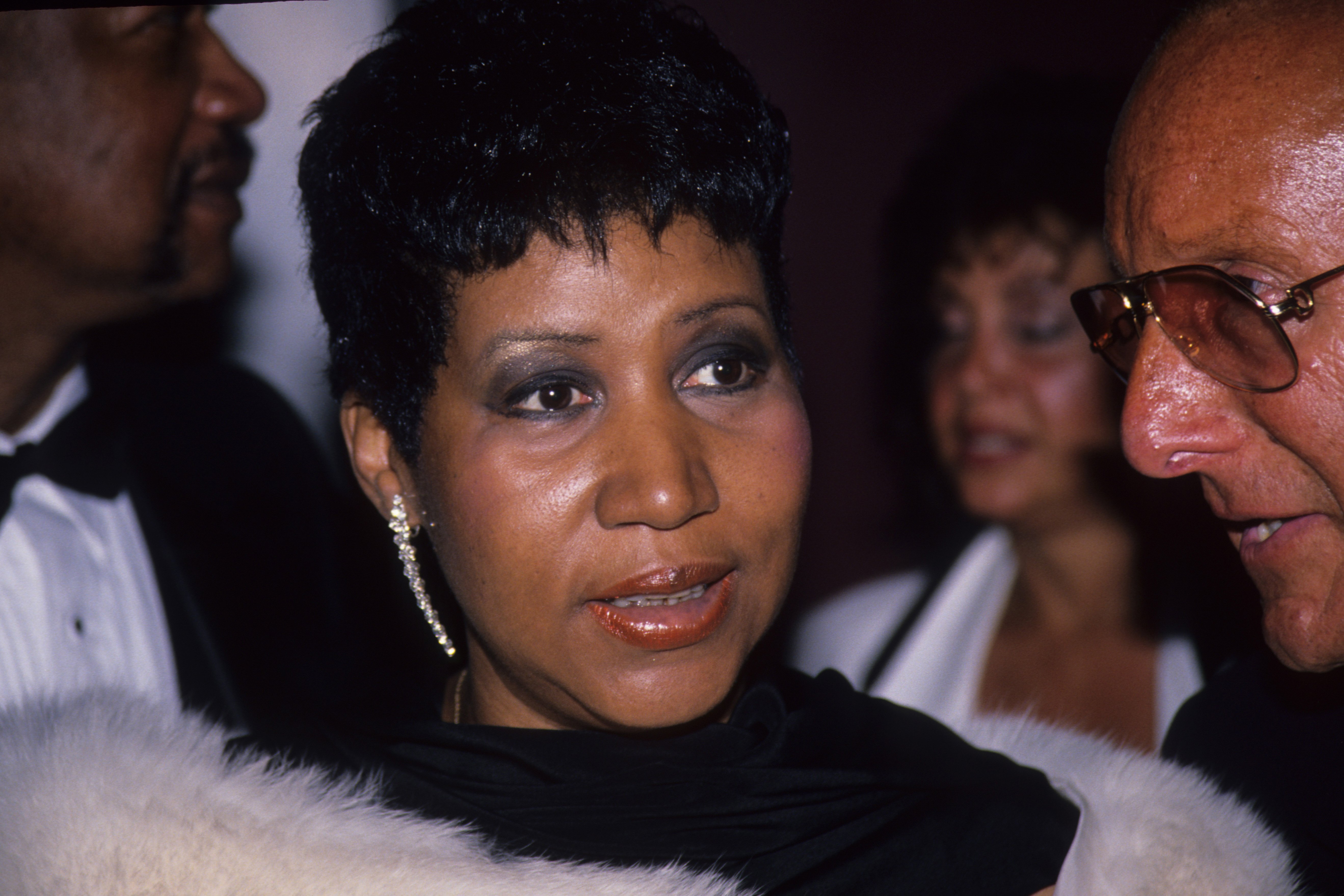 Aretha Franklin...