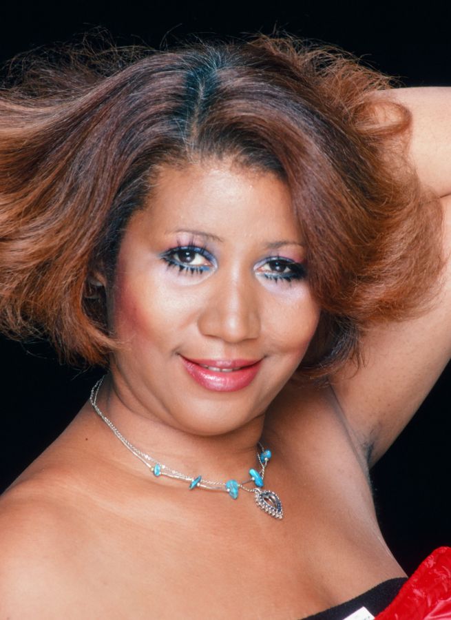 Aretha Franklin Portrait Session