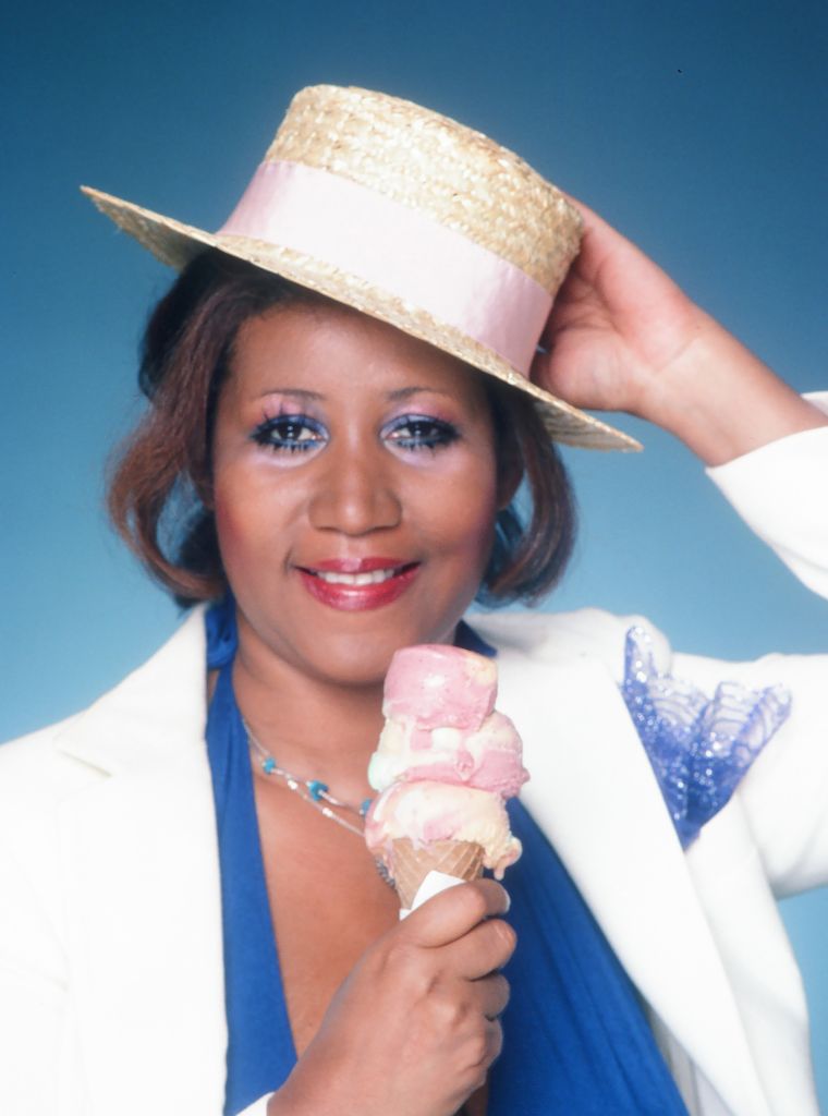 Aretha Franklin Portrait Session