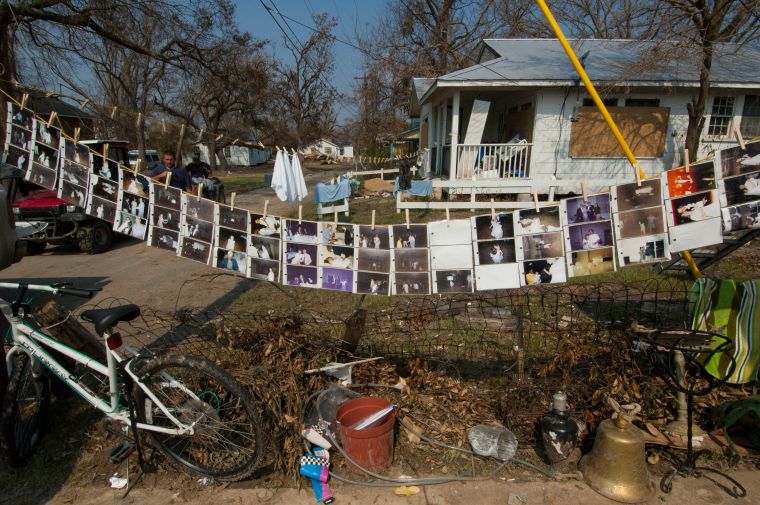 Homes Wrecked By Katrina