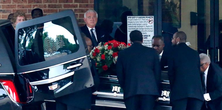 Funeral Held For Botham Shem Jean, Who Was Killed By Dallas Police Officer Amber Guyger When She Entered Wrong Apartment