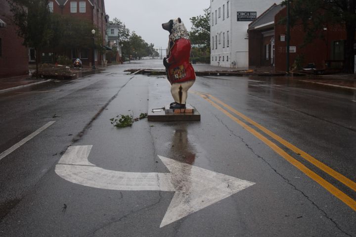 Hurricane Florence Flooding and Destruction In North Carolina