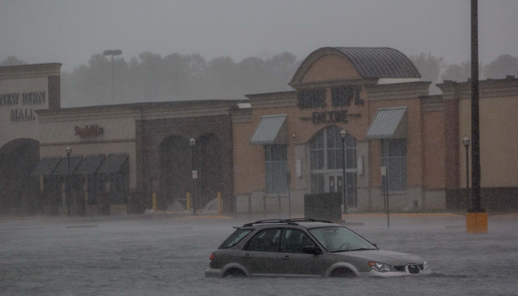 Hurricane Florence Flooding and Destruction In North Carolina