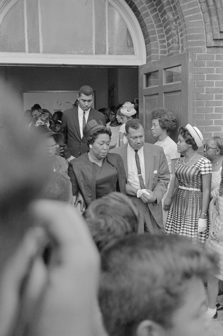 Funeral for Church Bombing Victim